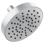 Brizo 5" Linear Round Single-Function Wall Mount Shower Head - 2.5 GPM 82392-PC-2.5 - Plumbing Market