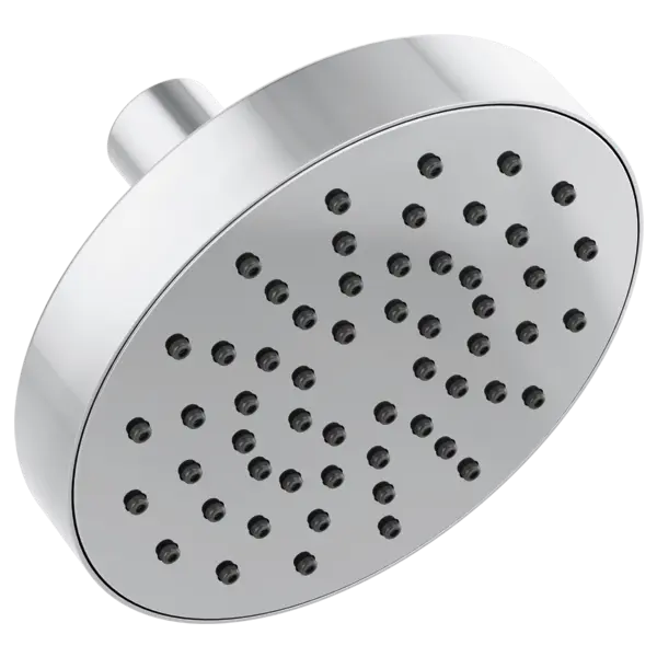 Brizo 5" Linear Round Single-Function Wall Mount Shower Head - 2.5 GPM 82392-PC-2.5 - Plumbing Market