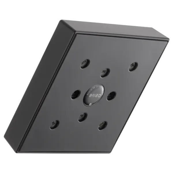 Brizo 5” Linear Square H<sub>2</sub>Okinetic<sup>®</sup> Single Function Wall Mount Showerhead 87380-BL - Plumbing Market