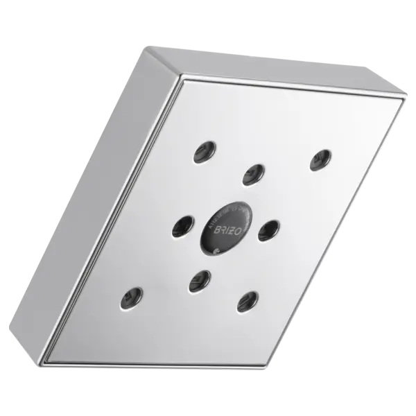 Brizo 5” Linear Square H<sub>2</sub>Okinetic<sup>®</sup> Single Function Wall Mount Showerhead 87380-PC - Plumbing Market