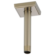 Brizo 6" Ceiling Mount Shower Arm And Square Flange RP70764BN - Plumbing Market
