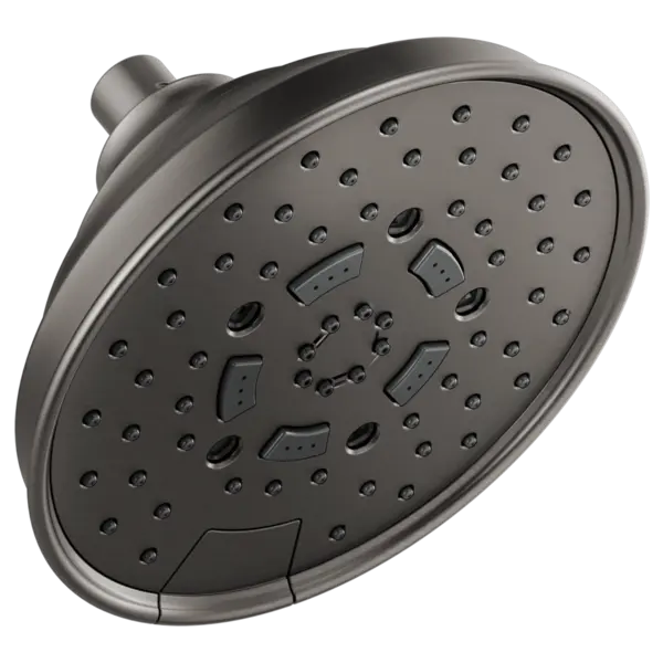 Brizo 7" Classic Round H2Okinetic® Multi-Function Wall Mount Shower Head - 2.5 GPM 87495-SL-2.5 - Plumbing Market