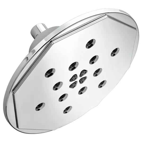 Brizo 8” H<sub>2</sub>Okinetic<sup>®</sup> Round Multi-Function Wall Mount Showerhead 87461-PC - Plumbing Market