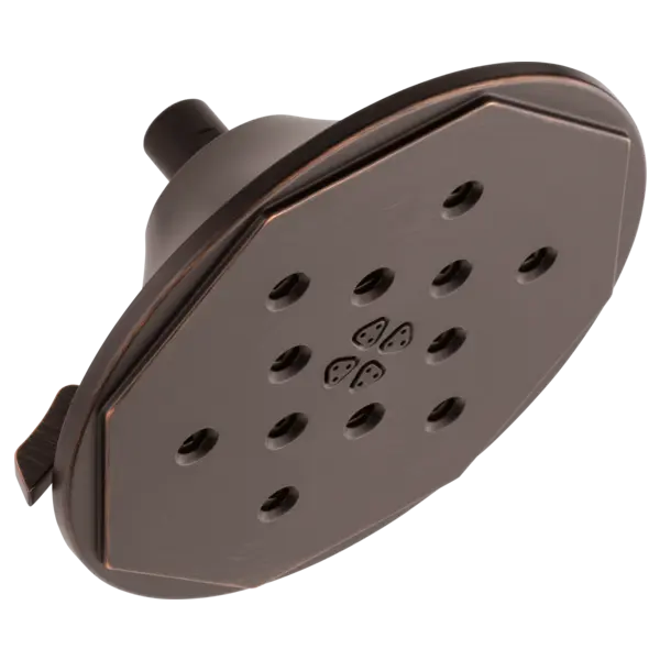 Brizo 8” H<sub>2</sub>Okinetic<sup>®</sup> Round Multi-Function Wall Mount Showerhead 87461-RB - Plumbing Market