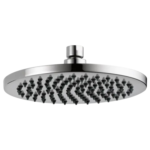 Brizo 8" Linear Round Single-Function Raincan Shower Head - 1.75 GPM 81375-PC - Plumbing Market