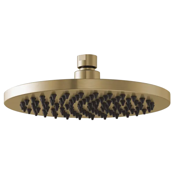 Brizo 8" Linear Round Single-Function Raincan Shower Head - 2.5 GPM 81375-GL-2.5 - Plumbing Market
