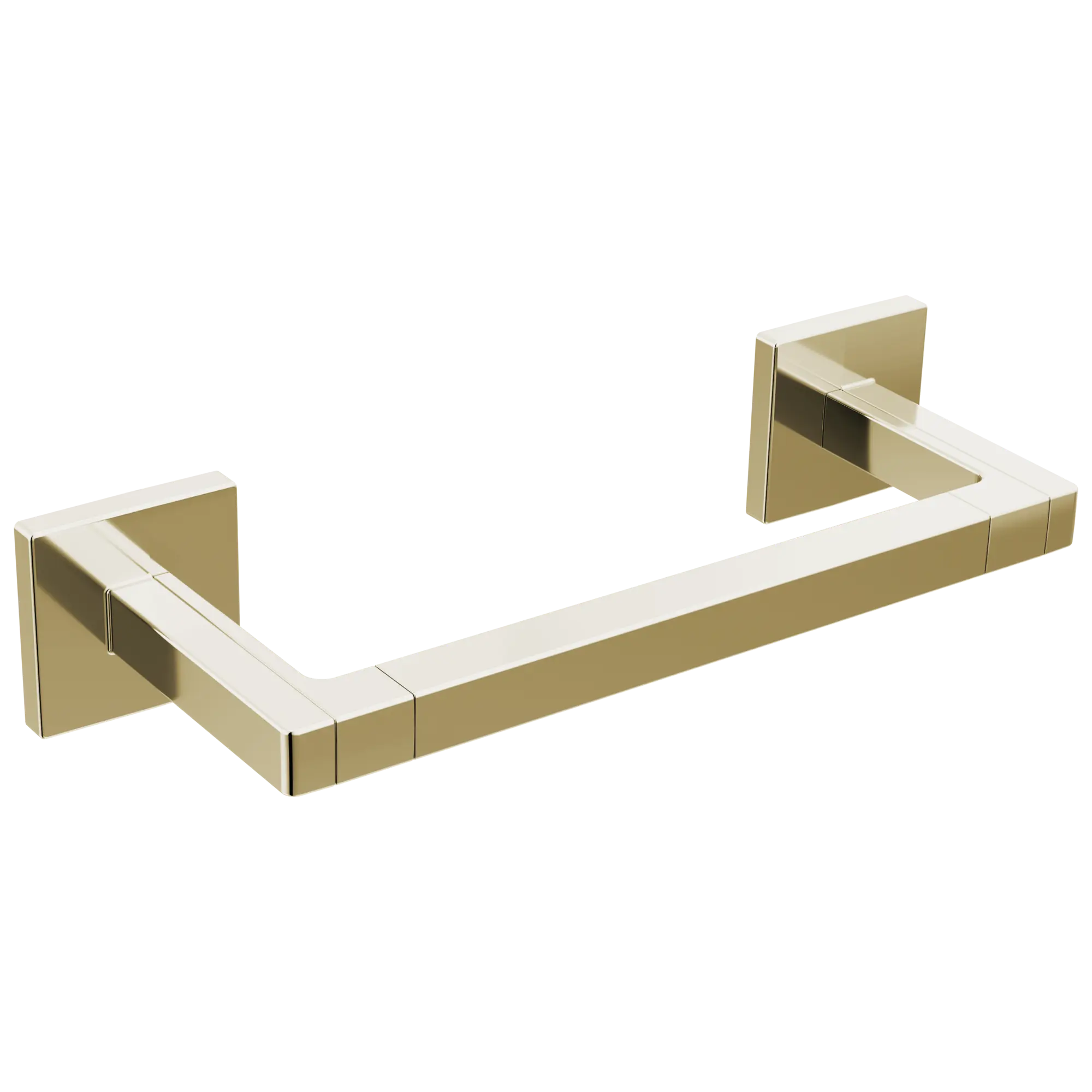 Brizo 8" Mini Towel Bar Frank Lloyd Wright Bath Collection Polished Nickel - Plumbing Market