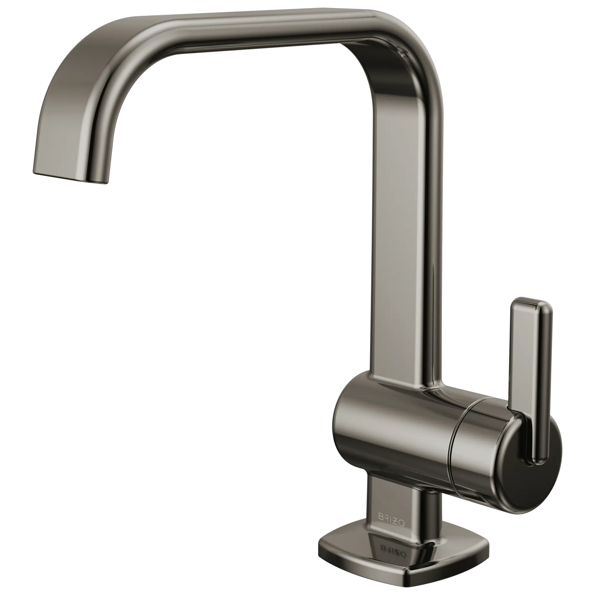 Brizo Allaria ECO Single-Handle Lavatory Faucet 1.2 GPM Brilliance Black Onyx - Plumbing Market