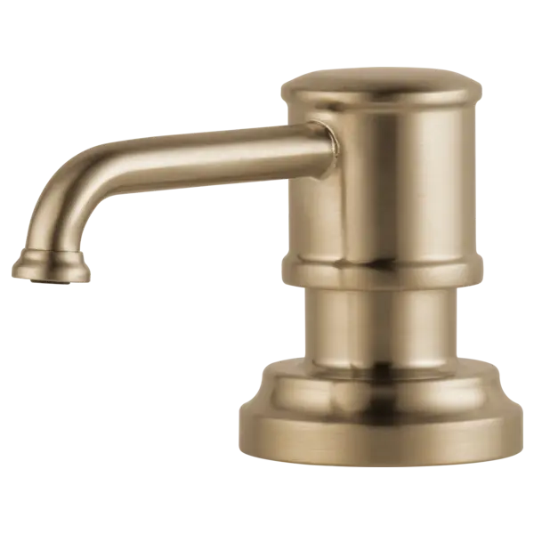 Brizo Artesso Soap and Lotion Dispenser in Luxe Gold - Plumbing Market