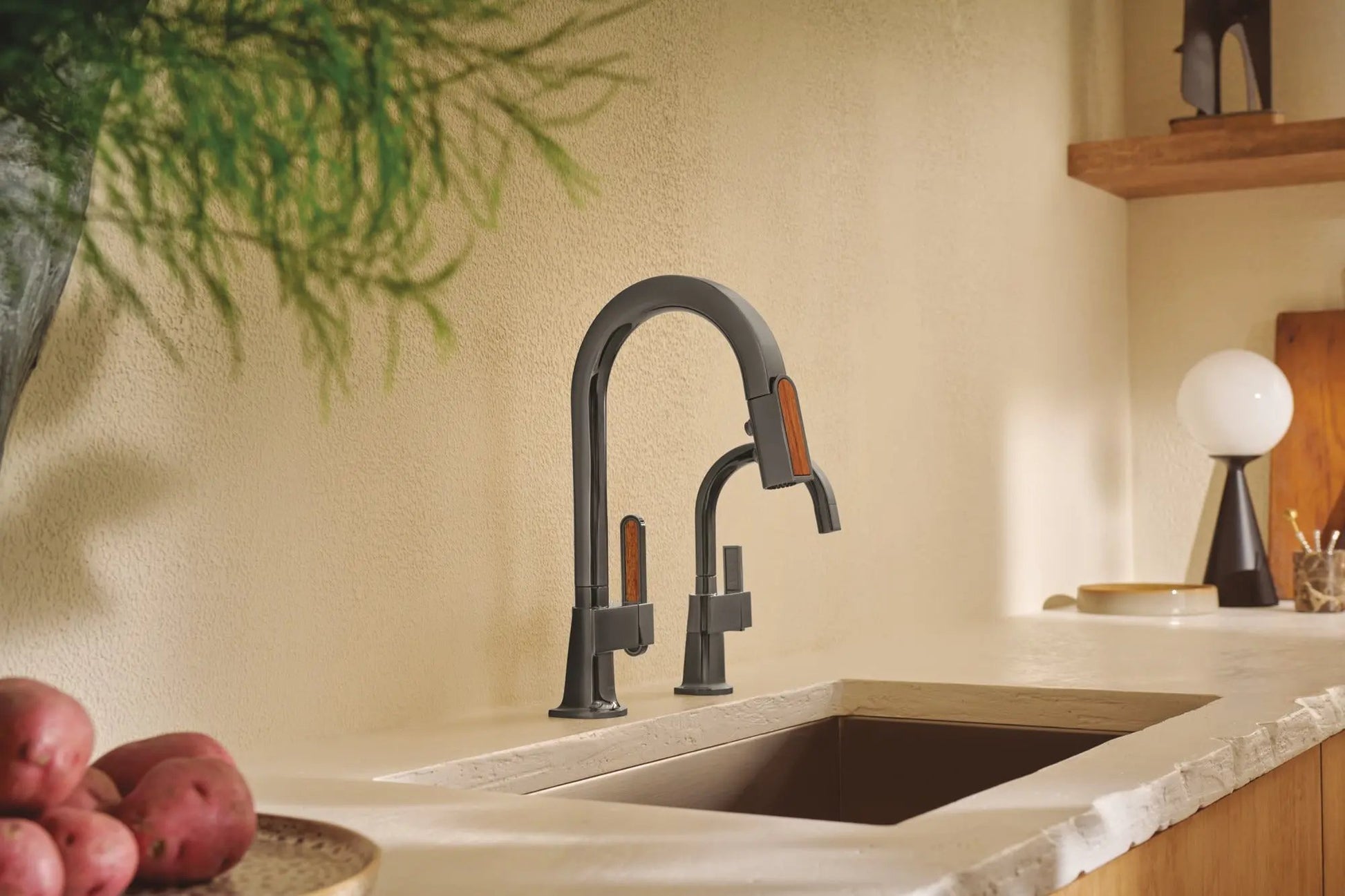 Brizo Beverage Faucet with Arc Spout 61322LF-C-BNX - Plumbing Market