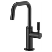 Brizo Beverage Faucet with Square Spout Matte Black 61365LF-C-BL - Plumbing Market