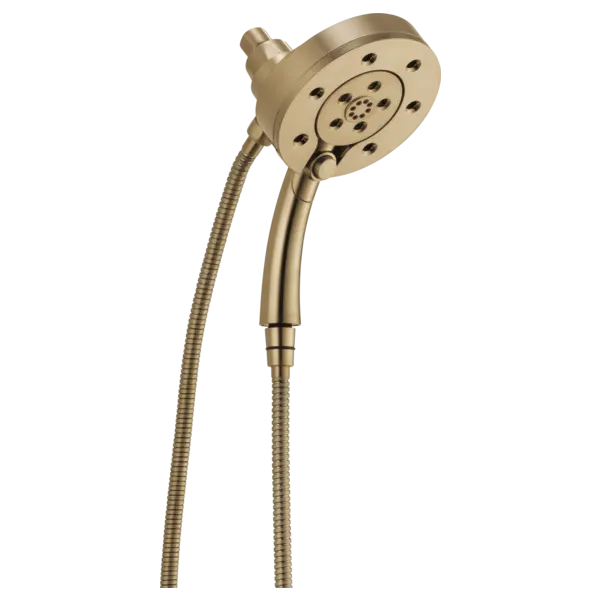 Brizo Essential Shower Series Linear Round H2Okinetic Multi-Function Hydrati 2|1 Shower Luxe Gold - Plumbing Market