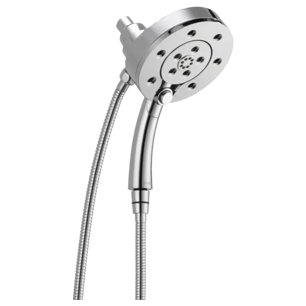 Brizo Essential Shower Series Linear Round H2Okinetic Multi-Function Hydrati 2|1 Shower Polished Chrome - Plumbing Market