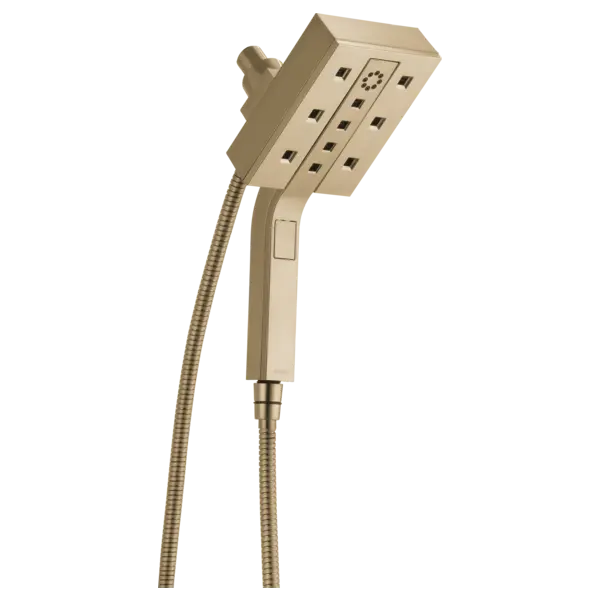 Brizo Essential Shower Series Linear Square H2Okinetic Multi-Function Hydrati 2|1 Shower Luxe Gold - Plumbing Market