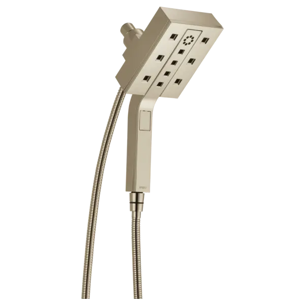Brizo Essential Shower Series Linear Square H2Okinetic Multi-Function Hydrati 2|1 Shower Polished Nickel - Plumbing Market