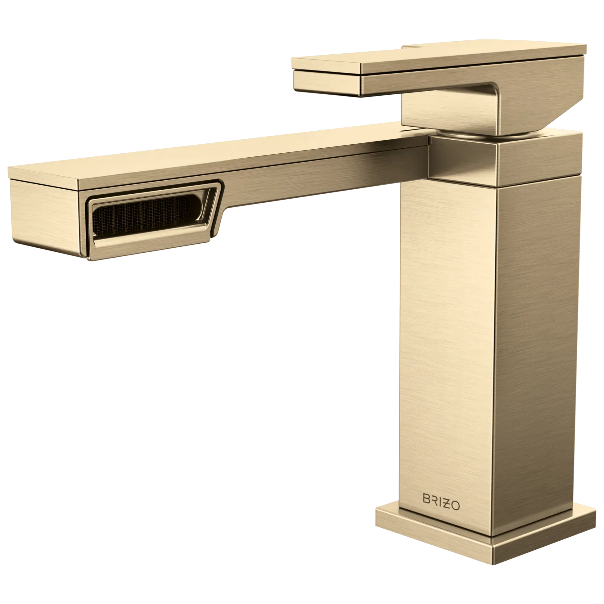 Brizo Frank Lloyd Wright Single-Handle Lavatory Faucet 1.2 GPM Brilliance Luxe Gold - Plumbing Market