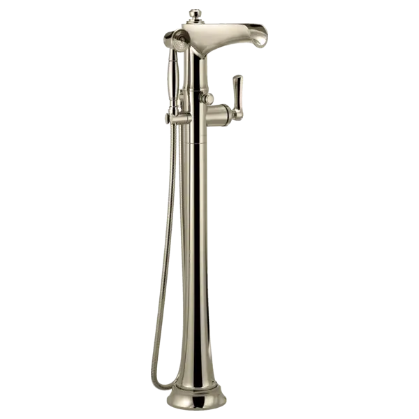 Brizo Freestanding Floor Mount Tub Filler T70161-PN - Plumbing Market