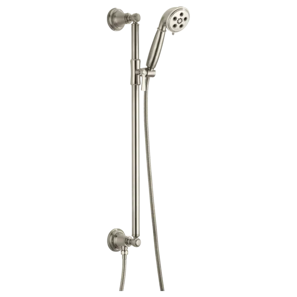 Brizo H2Okinetic Multi-function Slide Bar Handshower 88761-BN - Plumbing Market