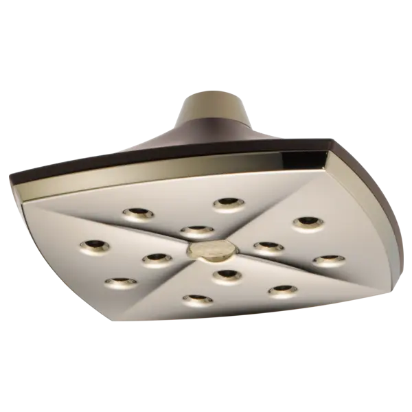 Brizo H<sub>2</sub>Okinetic® Square Raincan Showerhead 81385-PNCO-2.5 - Plumbing Market