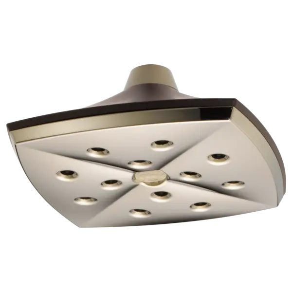 Brizo H<sub>2</sub>Okinetic® Square Raincan Showerhead 81385-PNCO - Plumbing Market