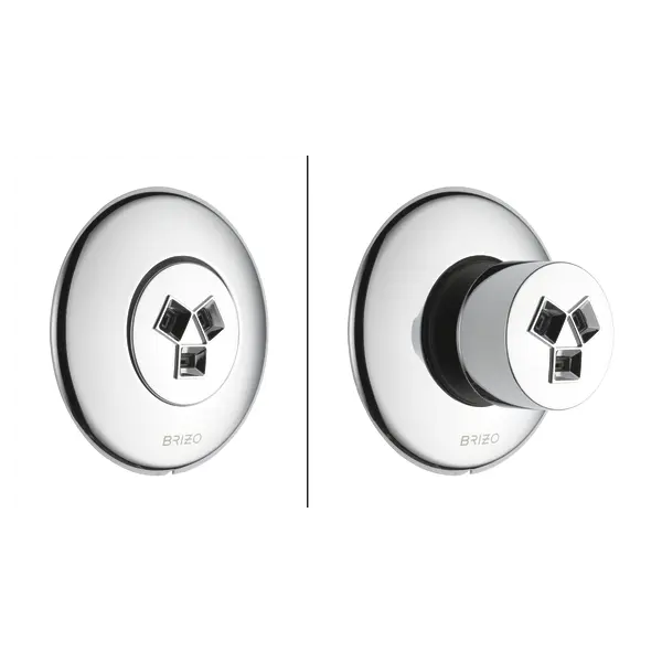 Brizo Hydrachoice Max® Round Body Spray Trim T84613-PC - Plumbing Market