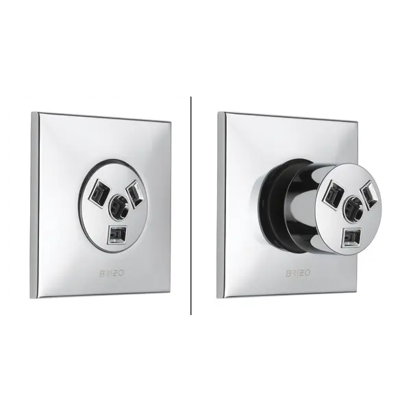 Brizo Hydrachoice Max® Square Body Spray Trim T84913-PC - Plumbing Market