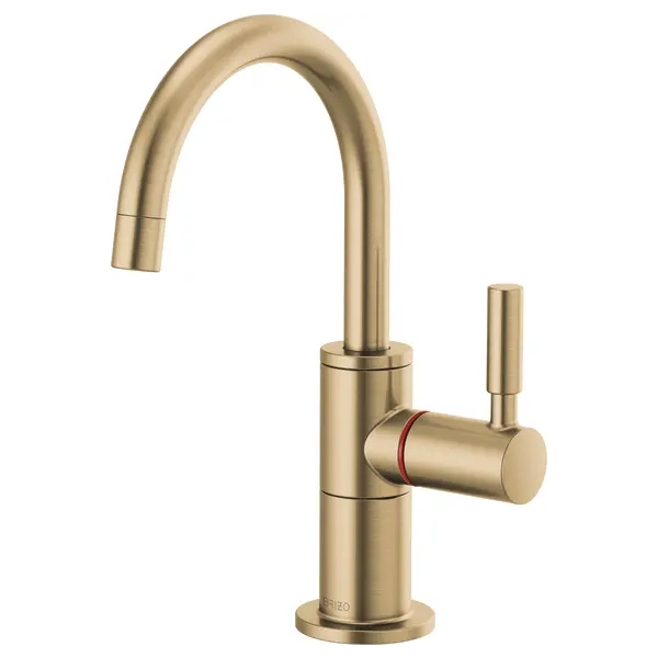 Brizo Instant Hot Beverage Faucet 61320Lf-H-Gl - Plumbing Market