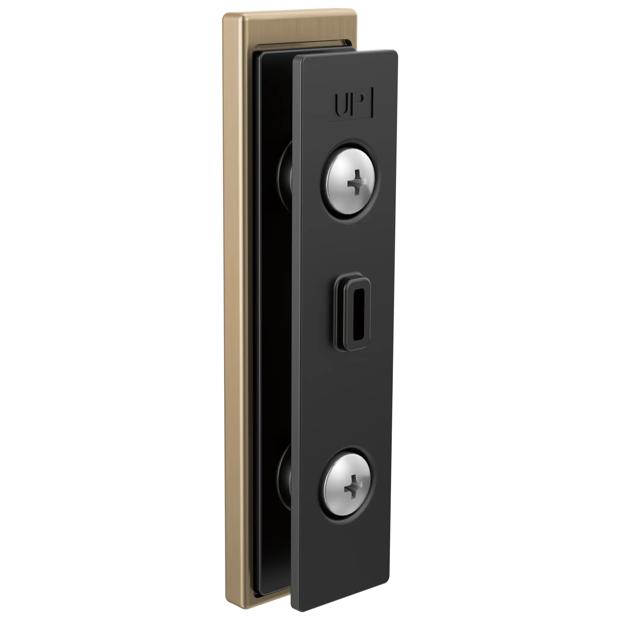 Brizo Kintsu Robe Hook Glass Panel Installation Kit Luxe Gold - Plumbing Market