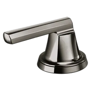 Brizo Levoir Widespread Lavatory Low Lever Handle Kit Brilliance Black Onyx - Plumbing Market