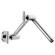 Brizo Linear Round Jointed Wall Mount Shower Arm And Flange RP81434PC - Plumbing Market