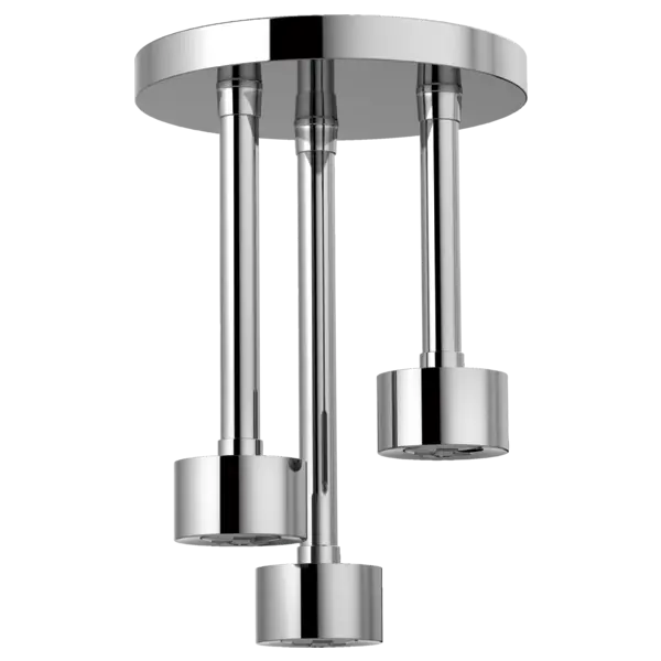 Brizo Linear Round Single-Function H2Okinetic® Pendant Raincan Shower Head 81335-PC - Plumbing Market