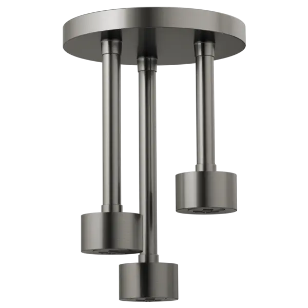 Brizo Linear Round Single-Function H2Okinetic® Pendant Raincan Shower Head 81335-SL - Plumbing Market