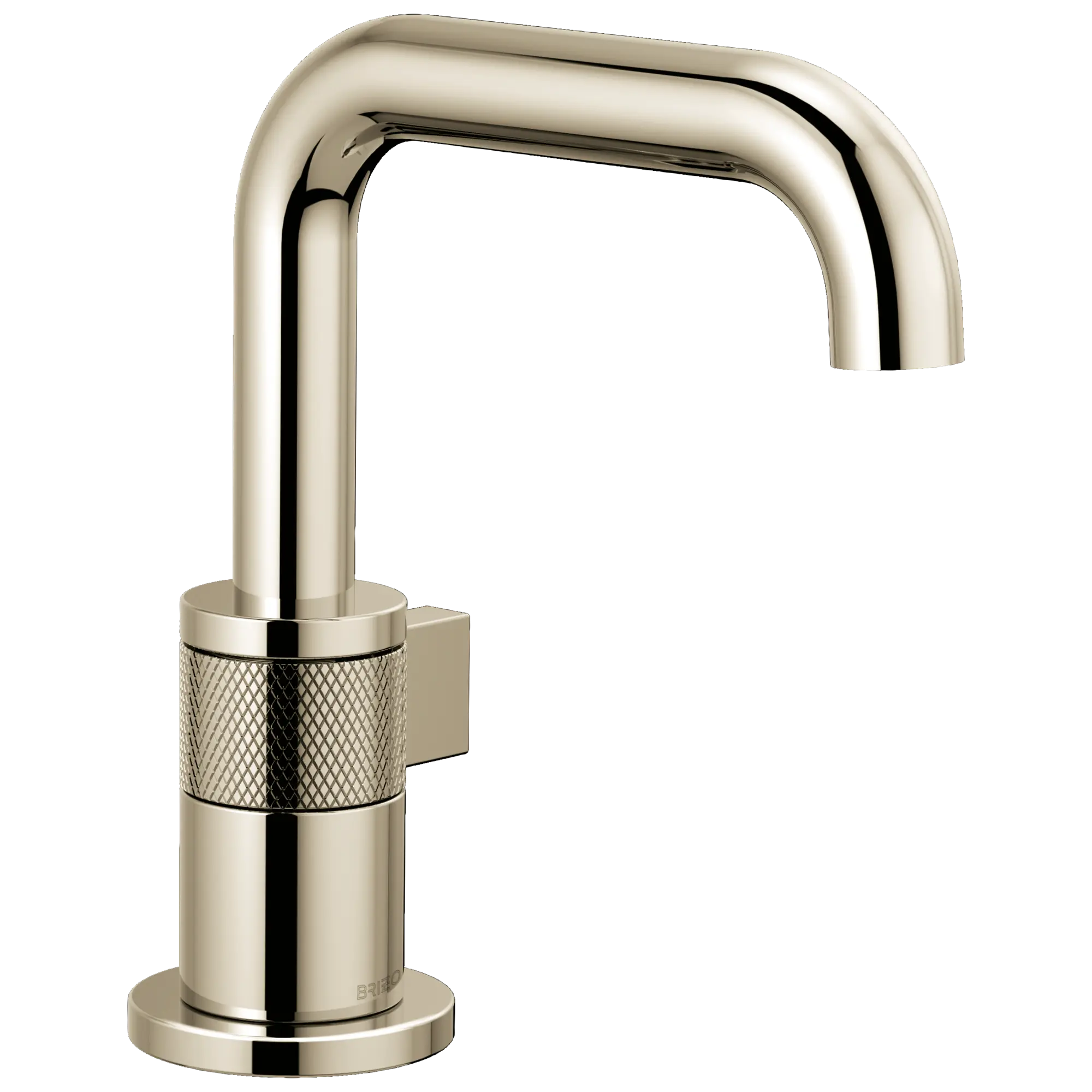 Brizo Litze Single Handle Single Hole Lavatory Faucet Brilliance Polished Nickel - Plumbing Market