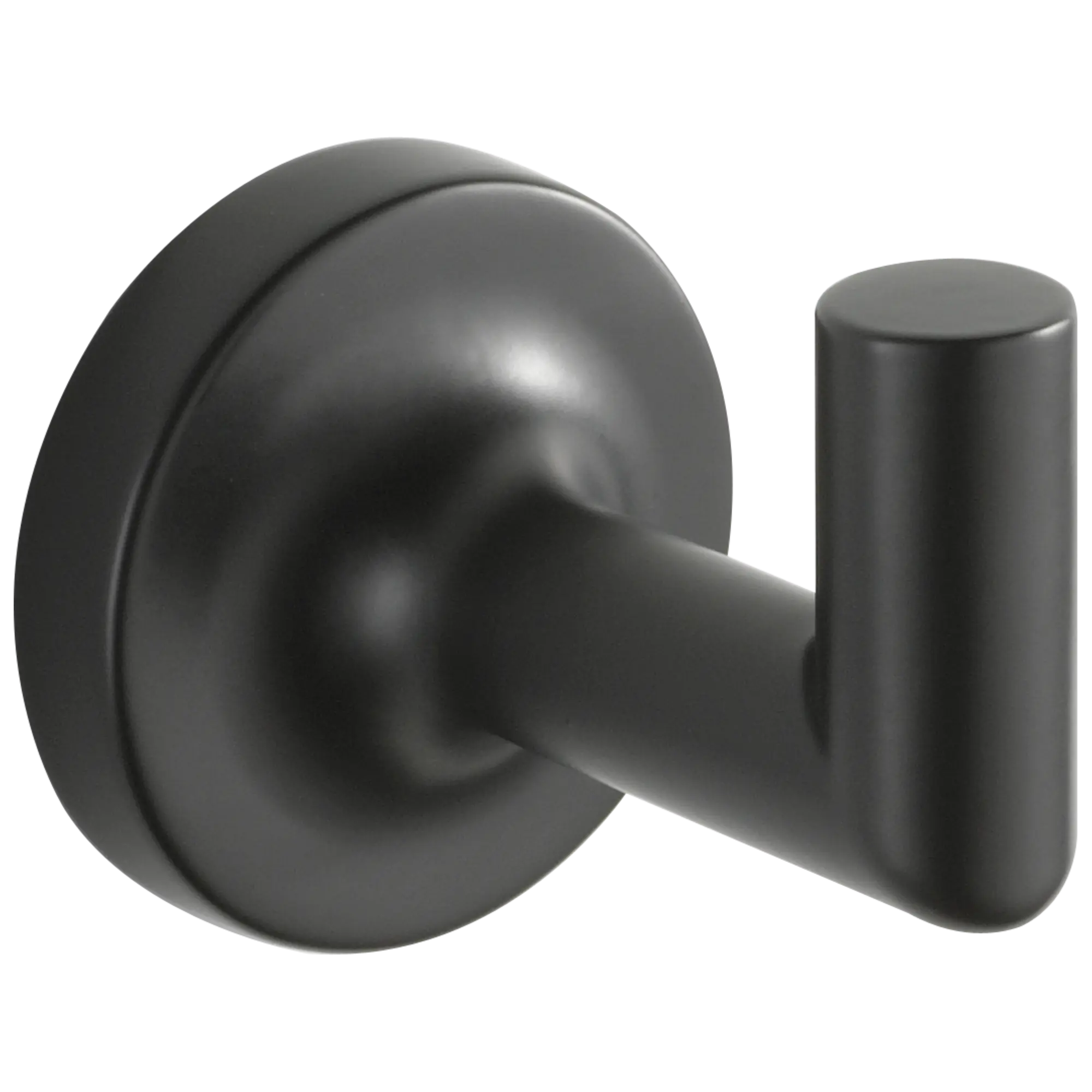 Brizo Odin Single Robe Hook Matte Black - Plumbing Market
