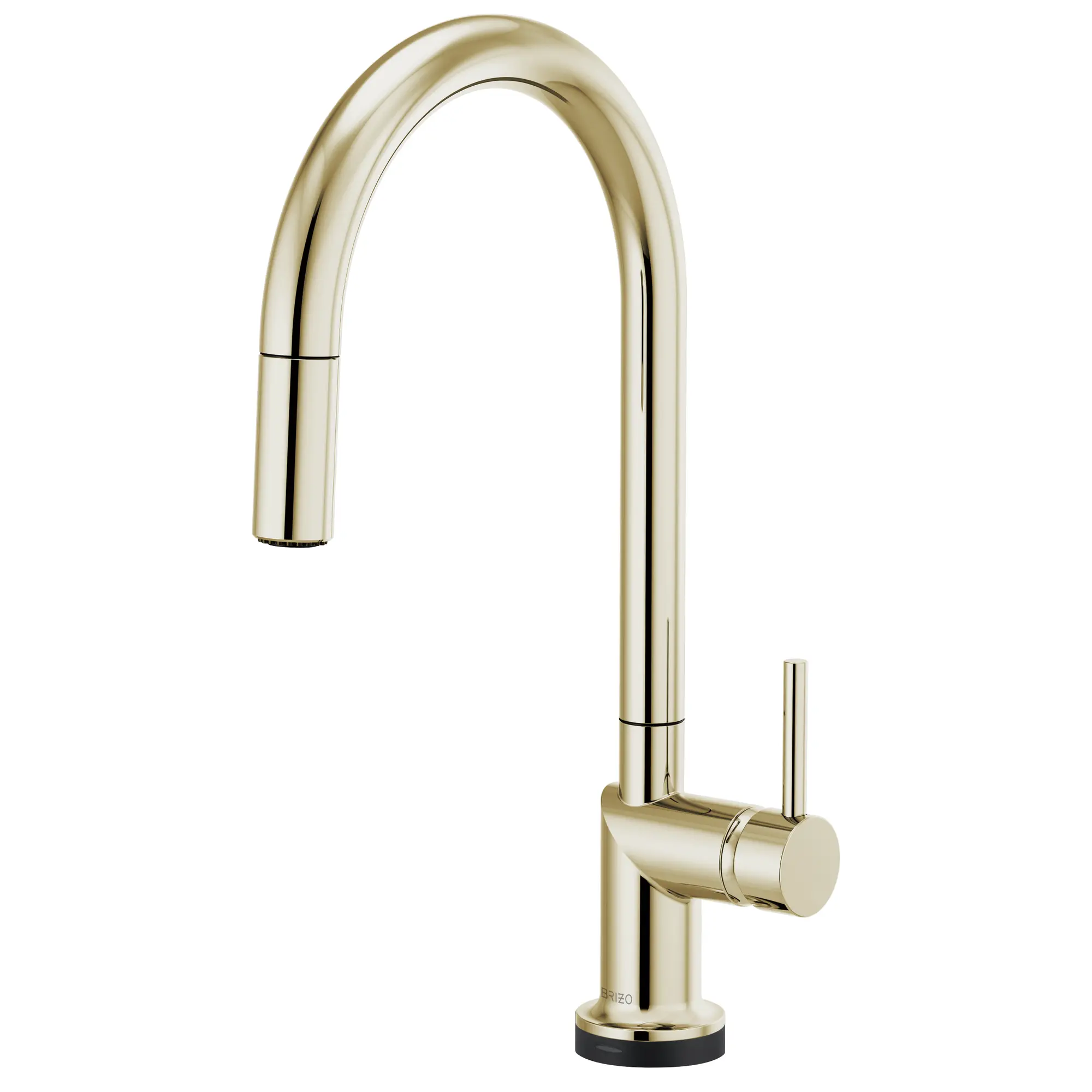 Brizo Odin SmartTouch Pull-Down Kitchen Faucet with Arc Spout - Less Handle - 64075LF-PNLHP - Plumbing Market