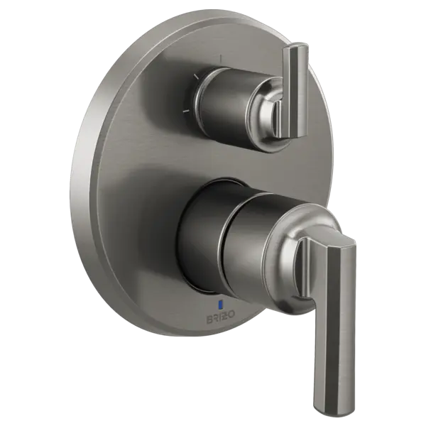 Brizo Pressure Balance Valve With Integrated 3-Function Diverter Trim - Less Handles T75P598-SLLHP - Plumbing Market