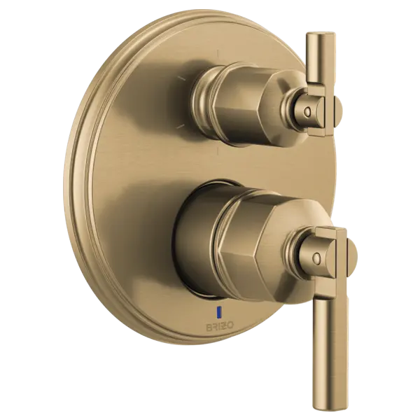 Brizo Pressure Balance Valve With Integrated 6-Function Diverter Trim - Less Handles T75P676-GLLHP - Plumbing Market