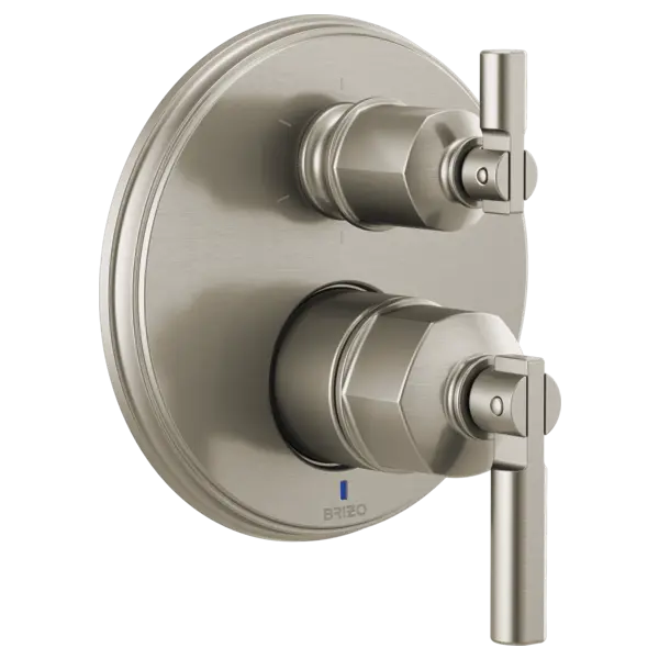 Brizo Pressure Balance Valve With Integrated 6-Function Diverter Trim - Less Handles T75P676-NKLHP - Plumbing Market