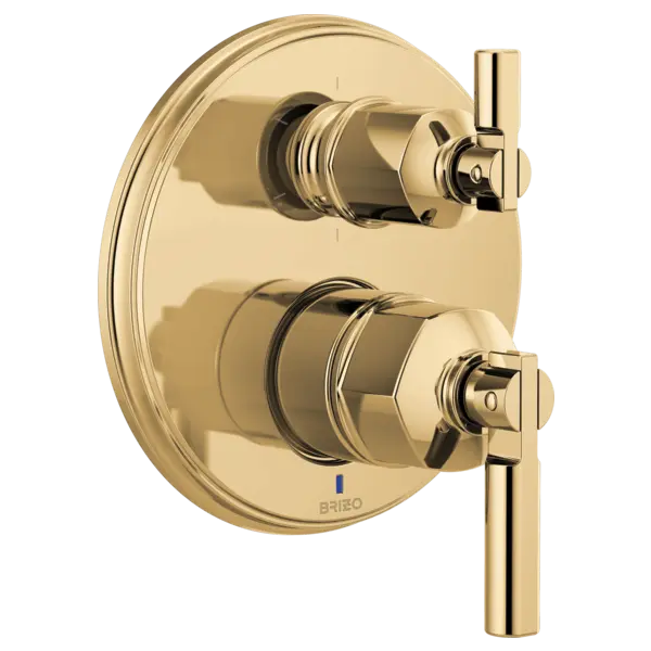 Brizo Pressure Balance Valve With Integrated 6-Function Diverter Trim - Less Handles T75P676-PGLHP - Plumbing Market