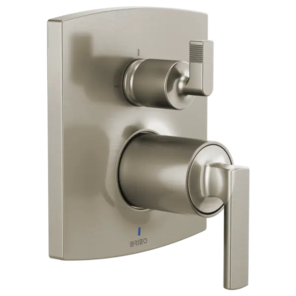 Brizo Pressure Balance Valve with Integrated 3-Function Diverter Trim - Less Handles T75P506-NKLHP - Plumbing Market