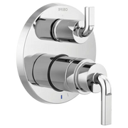 Brizo Pressure Balance Valve with Integrated 3-Function Diverter Trim - Less Handles T75P535-PCLHP - Plumbing Market