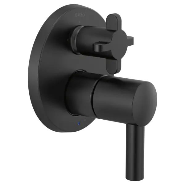 Brizo Pressure Balance Valve with Integrated 3-Function Diverter Trim  - Less Handles T75P575-BLLHP - Plumbing Market