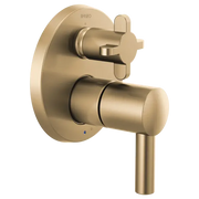 Brizo Pressure Balance Valve with Integrated 3-Function Diverter Trim  - Less Handles T75P575-GLLHP - Plumbing Market