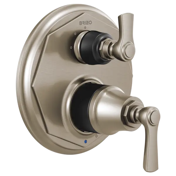 Brizo Pressure Balance Valve with Integrated 3-Function Diverter Trim T75P560-NKBL - Plumbing Market