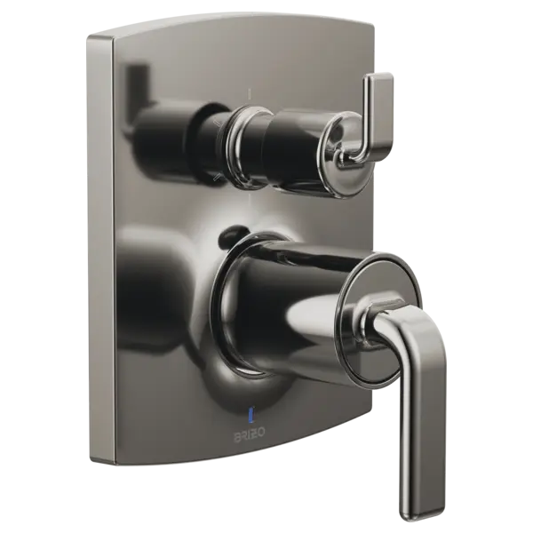 Brizo Pressure Balance Valve with Integrated 6-Function Diverter Trim - Less Handles T75P606-BNXLHP - Plumbing Market