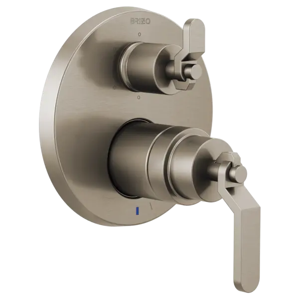 Brizo Pressure Balance Valve with Integrated 6-Function Diverter Trim - Less Handles T75P635-NKLHP - Plumbing Market