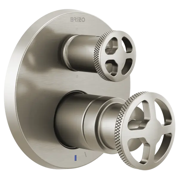 Brizo Pressure Balance Valve with Integrated 6-Function Diverter Trim - Less Handles T75P635-NKLHP - Plumbing Market