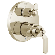 Brizo Pressure Balance Valve with Integrated 6-Function Diverter Trim - Less Handles T75P635-PNLHP - Plumbing Market