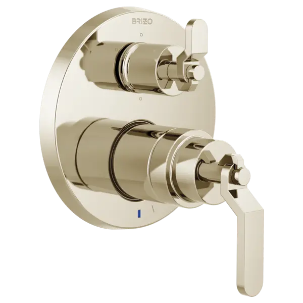 Brizo Pressure Balance Valve with Integrated 6-Function Diverter Trim - Less Handles T75P635-PNLHP - Plumbing Market