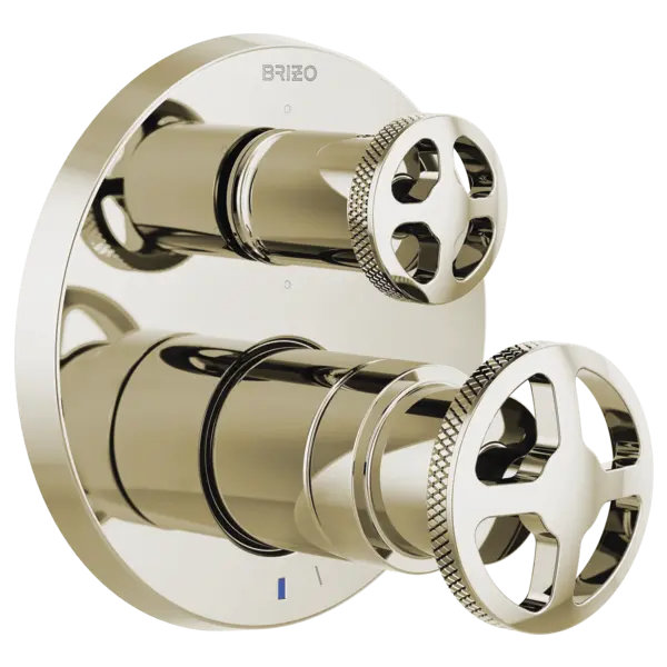 Brizo Pressure Balance Valve with Integrated 6-Function Diverter Trim - Less Handles T75P635-PNLHP - Plumbing Market